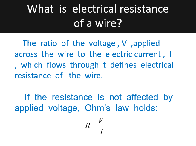 Lab 101 Experiment 9 Resistivity Measurements